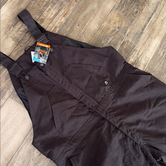 Ridgecut heavy duty Bib Overalls new tags size 2X black not discolored - Picture 5 of 14